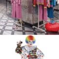 Clown clothing