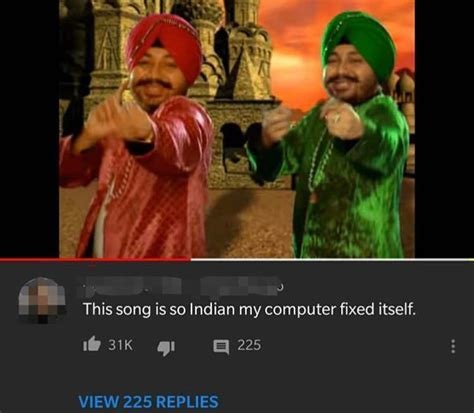 “Indian music” - meme