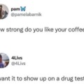 How strong do you like your coffee?