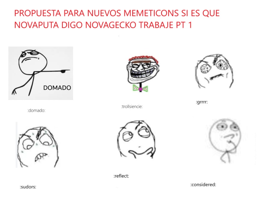 propuesta para nuevos memeticons pt 1 (primer intento)