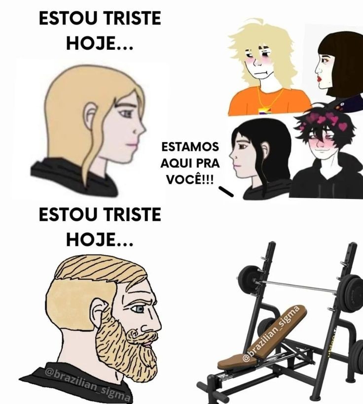 Afogar as mágoas - meme