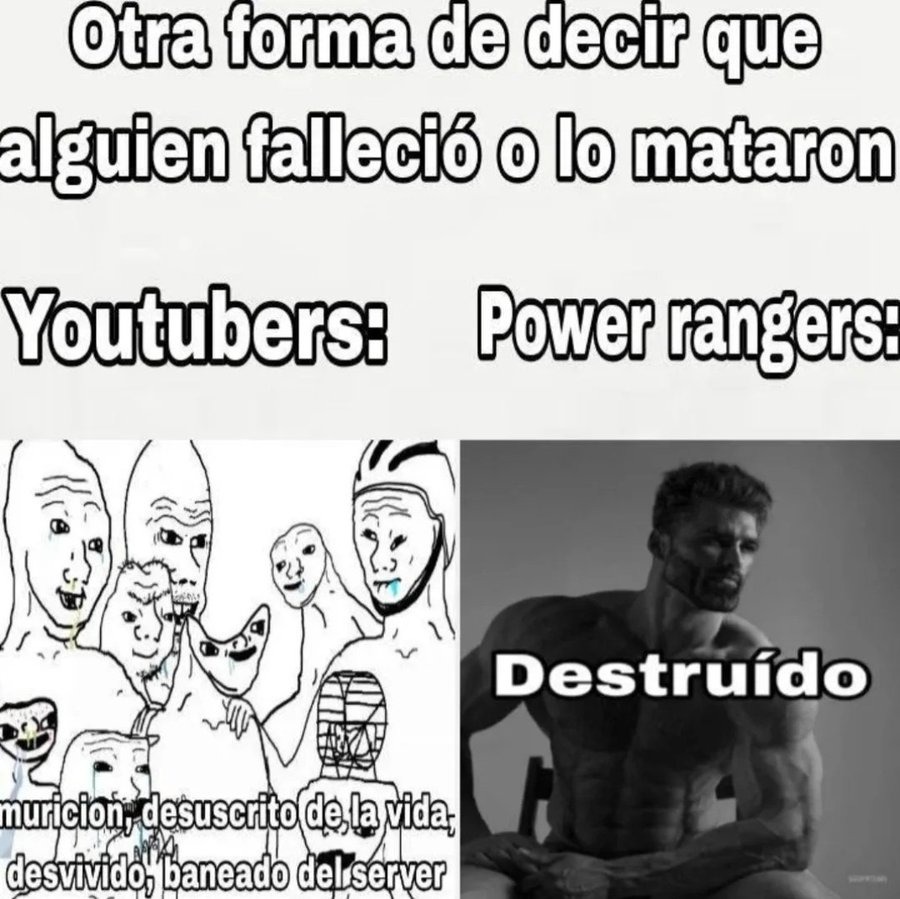 destruido - meme