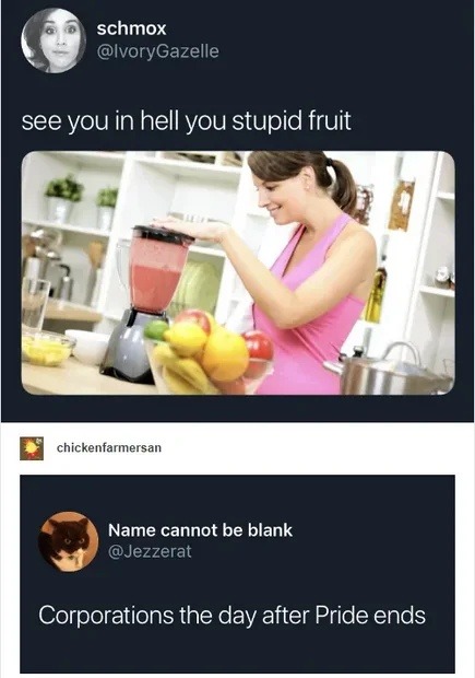 Corporations on July 1 be like peace out - meme