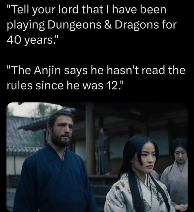 DND for 40 years - meme