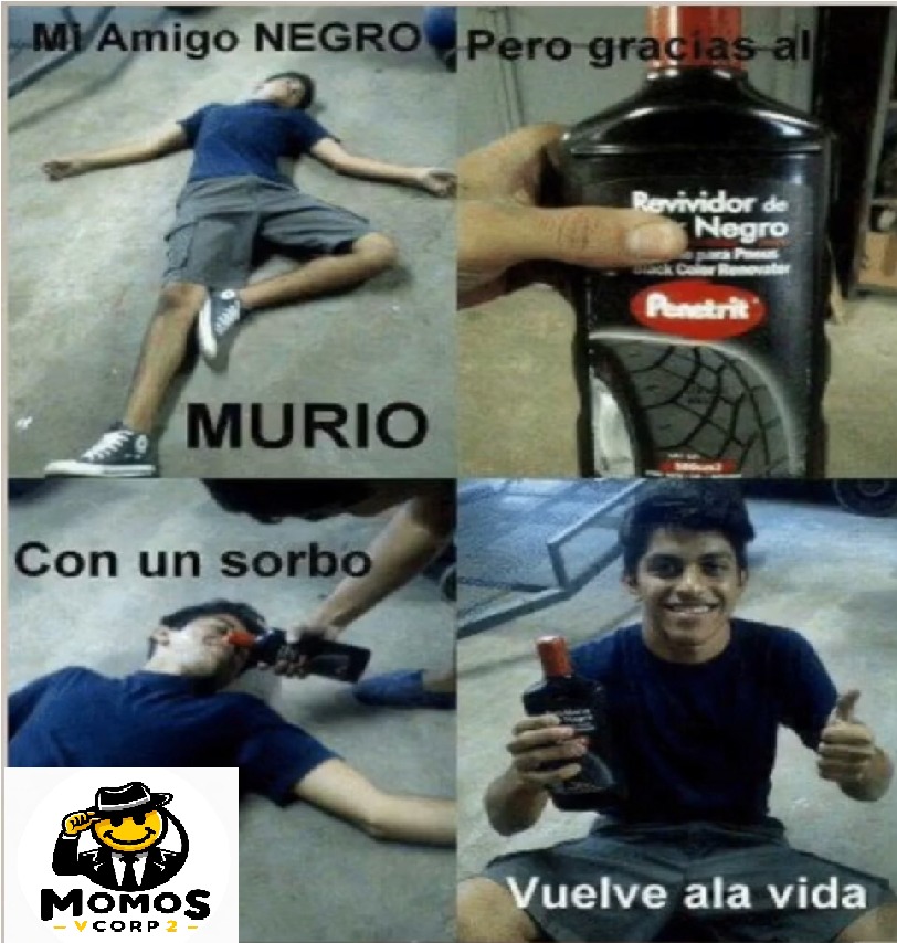 when tu amigo negro muere - meme