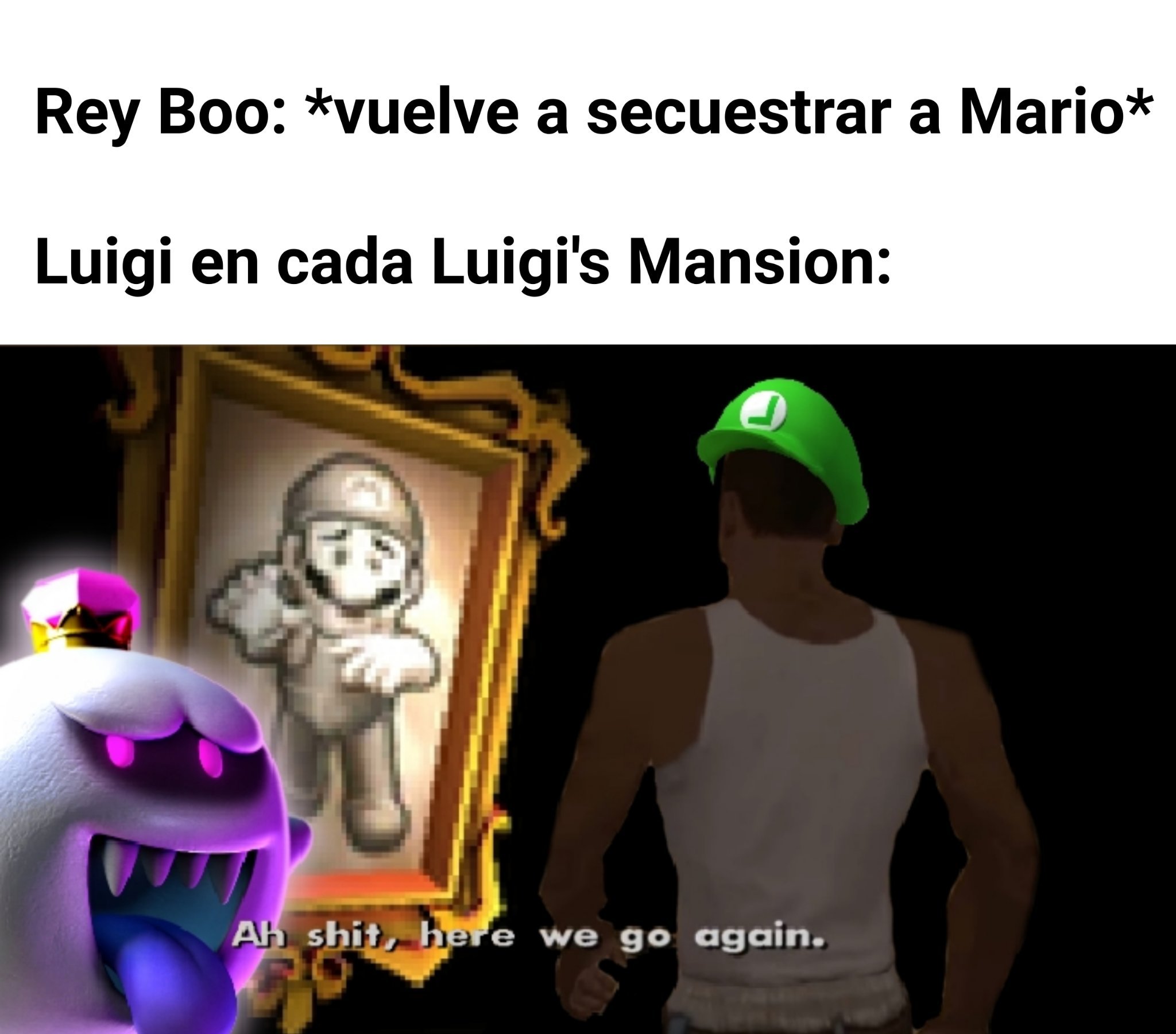 Luigi's Mansion - meme
