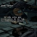 No jogo dá pra cortar mesmo