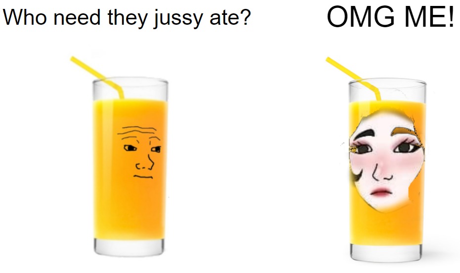 the jussy is immaculate - meme