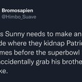 Patrick Mahomes meme for Super Bowl