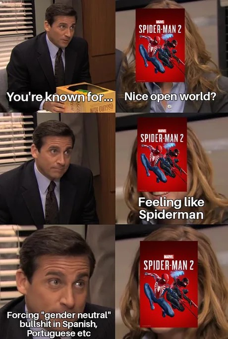 Spiderman 2, why? - meme