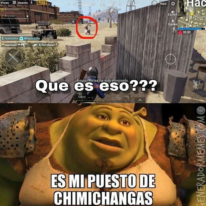 Nunca se sabe si te va a dar hambre en una guerra - meme