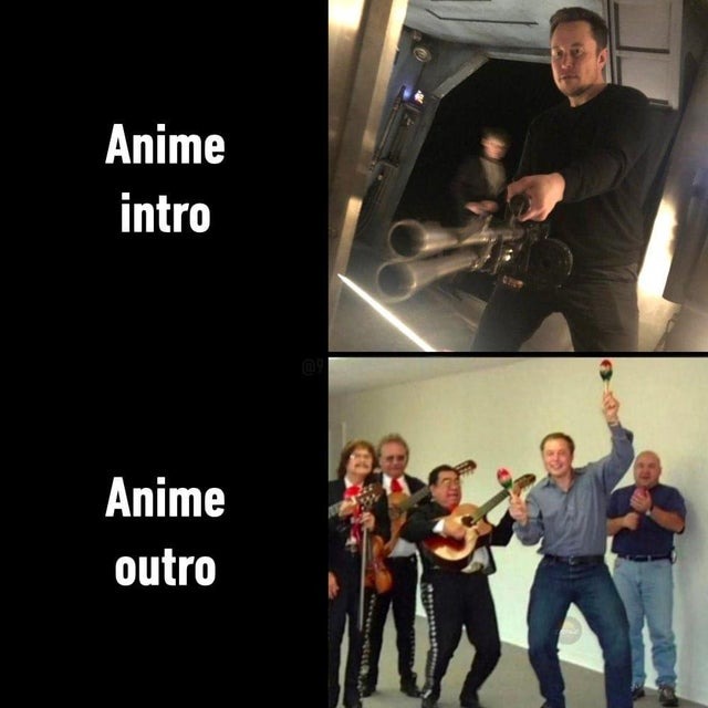 anime be like - meme