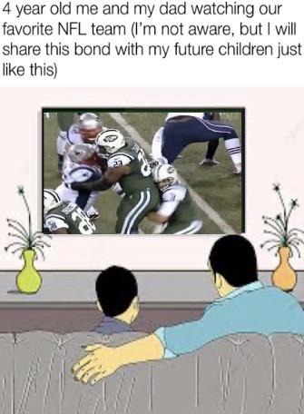 Wholesome NFL meme