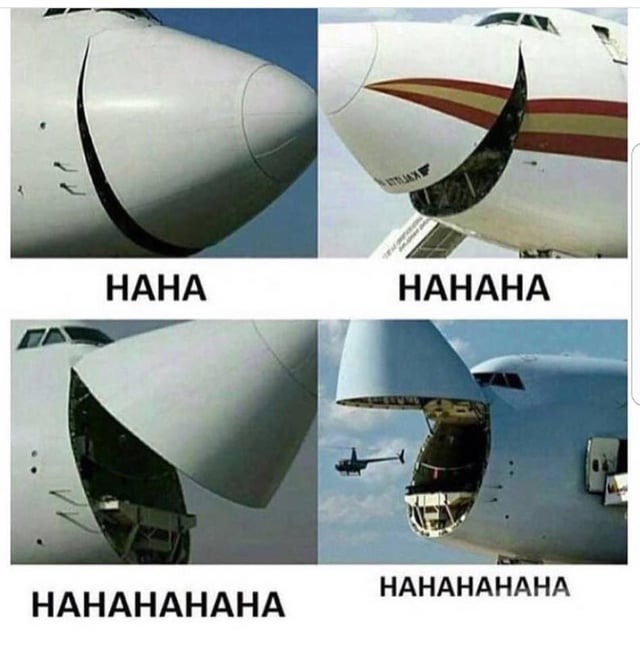 Tipos de risa, avión edition - meme