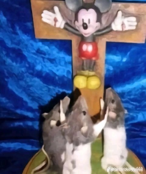 Ritual de Mickey mouse xdd - meme