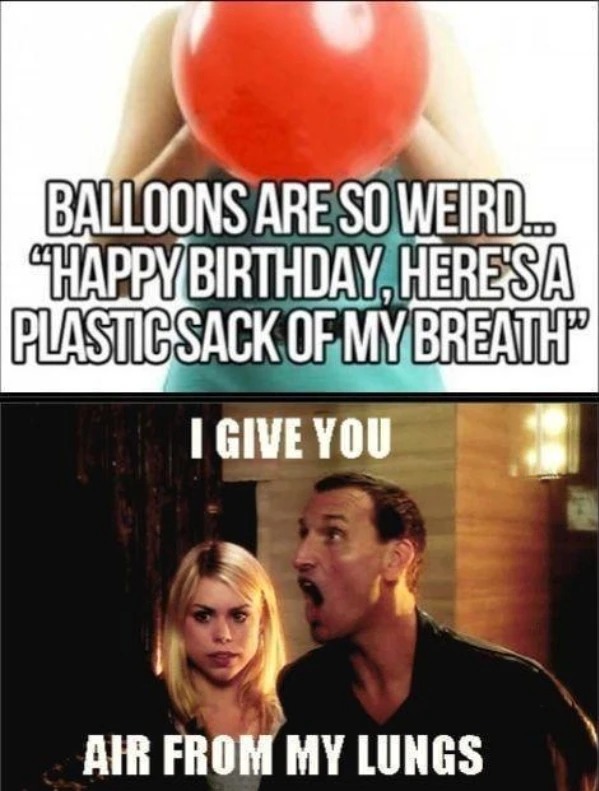 Ballons are fcked up - meme
