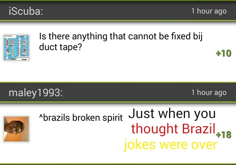 3rd comment is Brazilian fan - meme