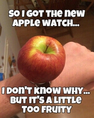 So all you want about apple, it's still a damn good fruit... - meme