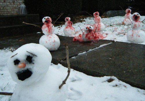 Muñecos de nieve - meme