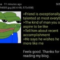 Hey look, it's a wholesome greentext