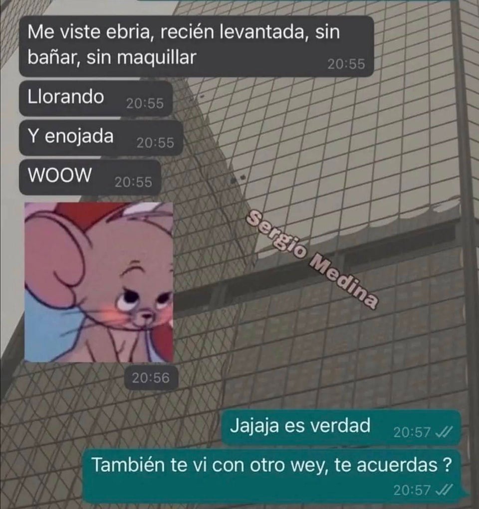 conversacion de pareja - meme