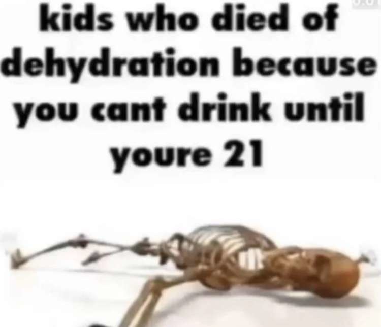 Dehydration - meme