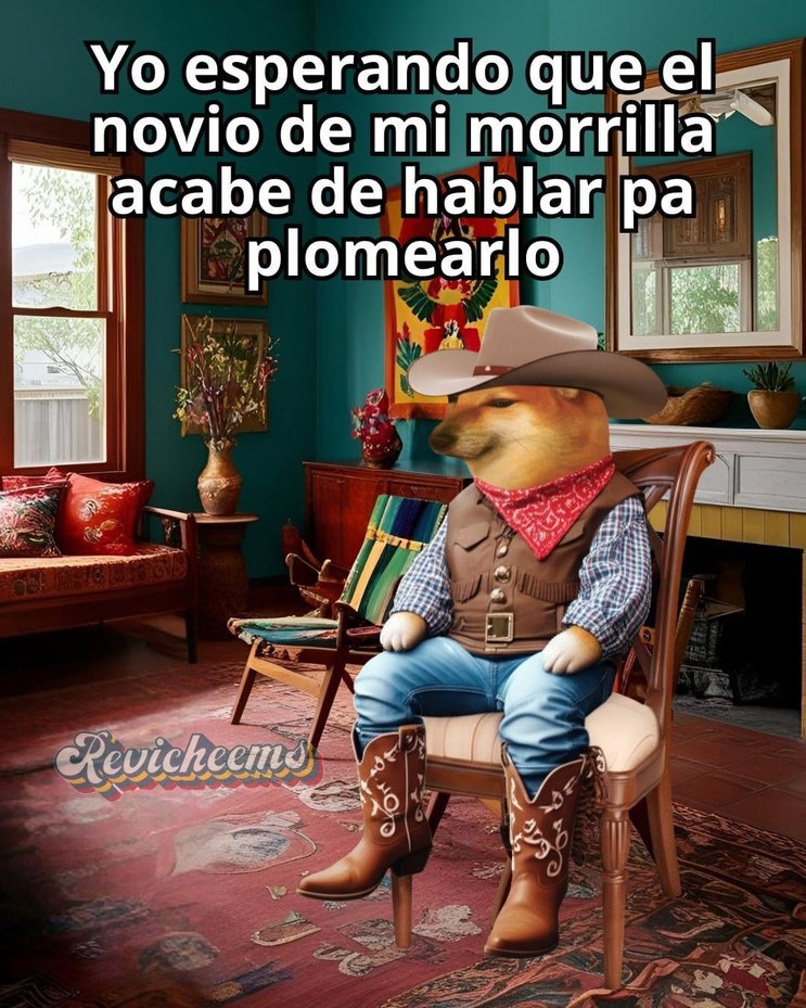 Yo esperando que el novio de mi chica termine de hablar para hacer mi entrada triunfal - meme