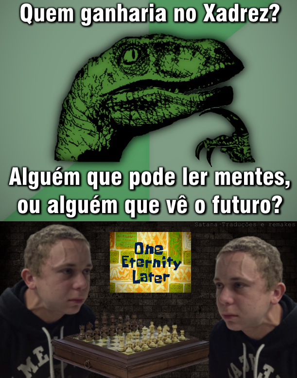 Os melhores MEMES do xadrez. 