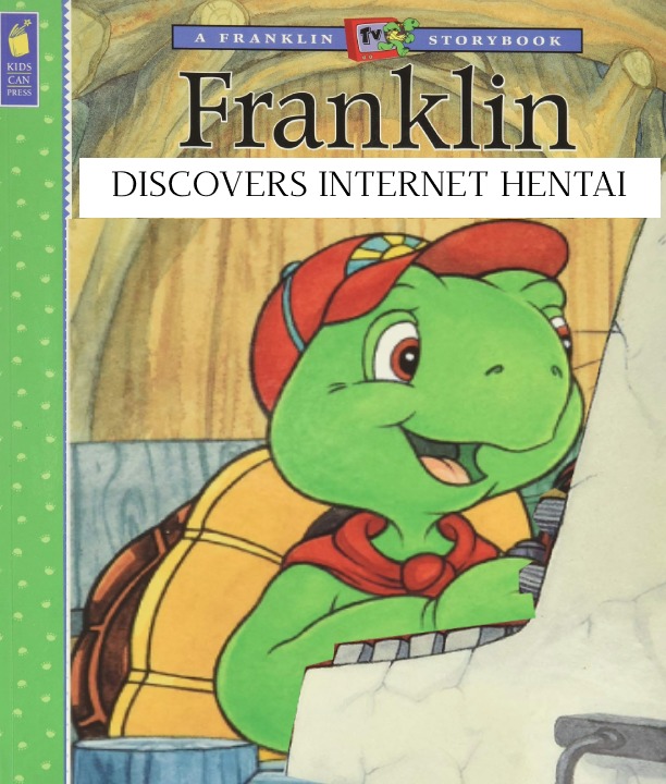 Franklin discovers hentai - meme