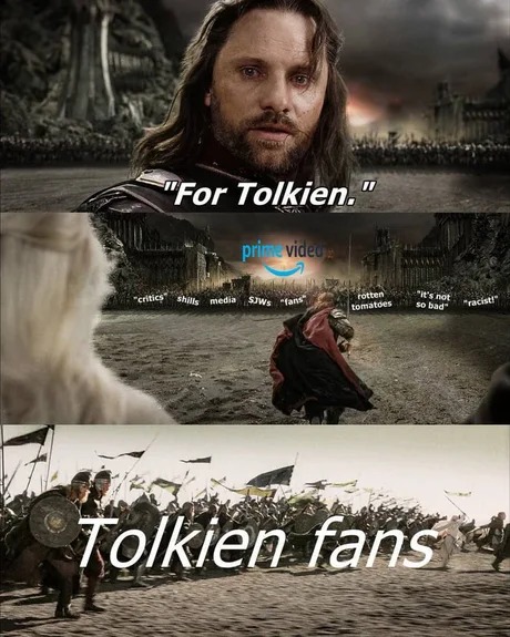 For Tolkien - meme