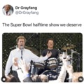 Super Bowl halftime show meme