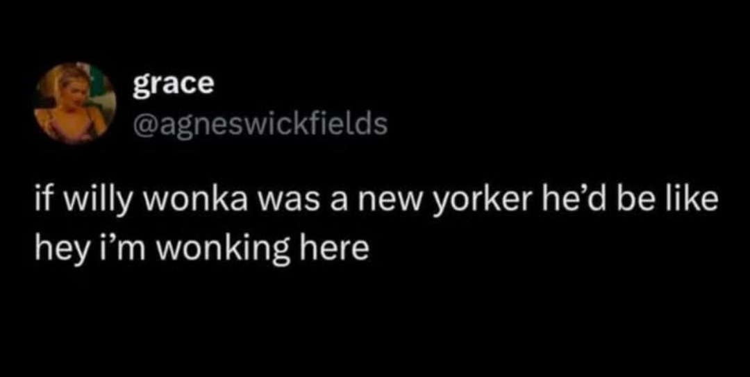 wonka from brooklyn - meme