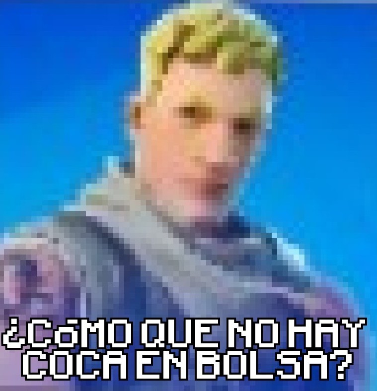 ¿COMO QUE NO HAY COCA EN BOLSA? - meme