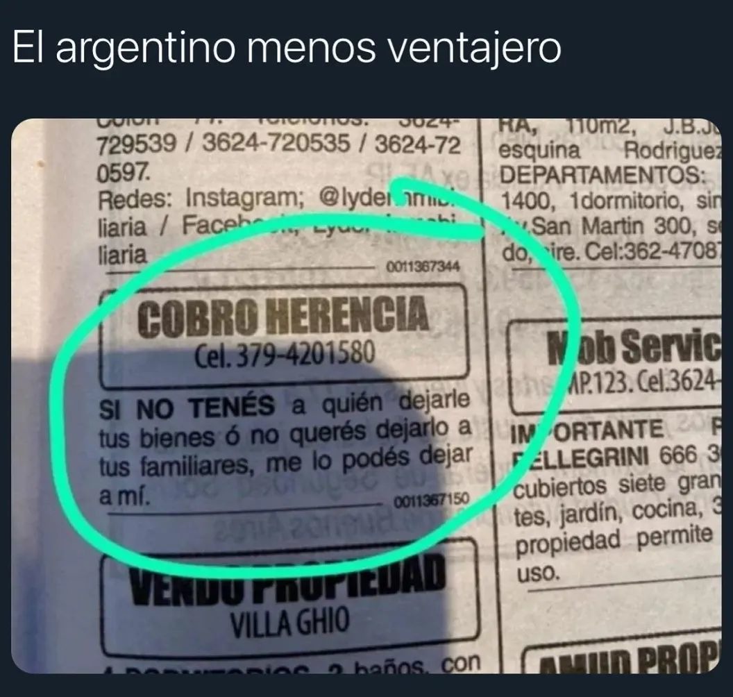 COBRO HERENCIA - meme