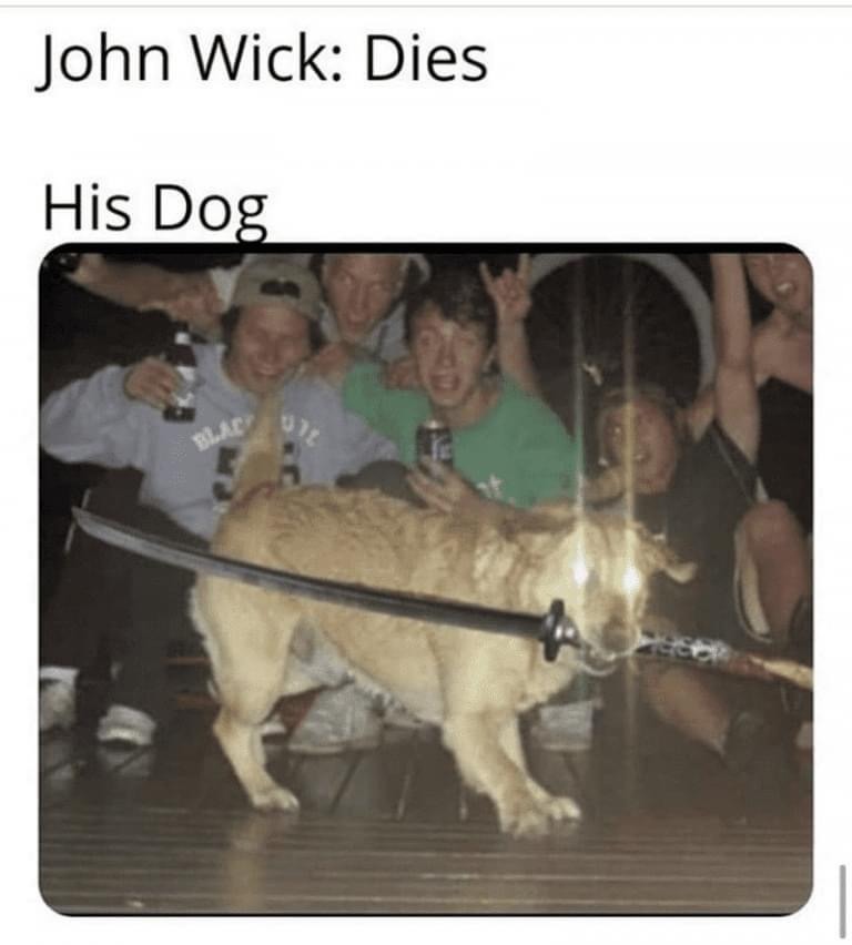 John Wick 17 - meme