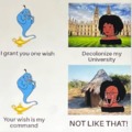 Decolonize the University lol