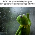 Birthday pain