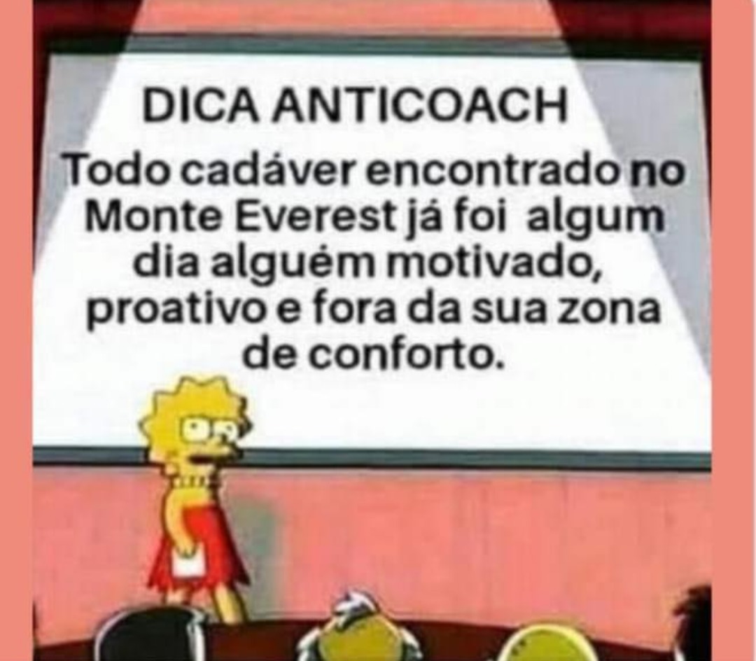 Coach do dia - meme