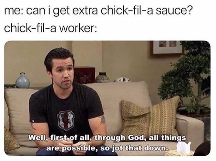 But, ma'am, I just want the fucking SAUCE! - meme