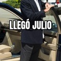 Llegó Julio