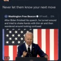 Biden is schizophrenic
