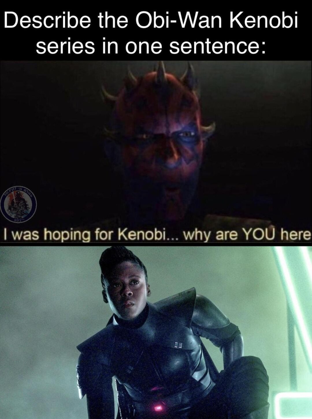 Kenobi series in a nutshell - meme