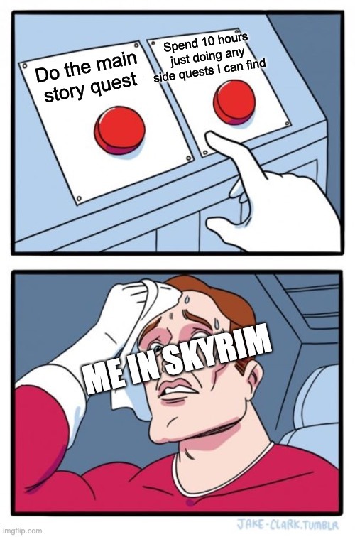 A tough decision indeed - meme