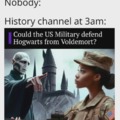 History channel at 3 am