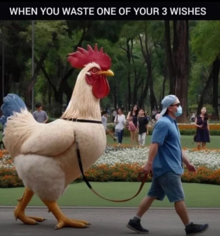Wishes come true - meme