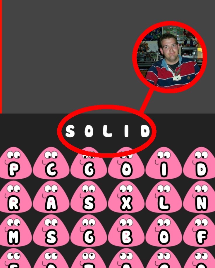 Contexto: Es un apodo que le ponían al famoso lolcow Chris Chan, en la saga de Liquid Chris al Chris Chan lo apodaron Solid o Solid Chris por el juego Metal Gear Solid (Si me equivoco me lo dicen) - meme