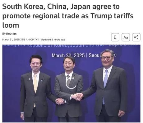 Meanwhile in Asia: just a lil trade talk before WW3 kicks off - meme