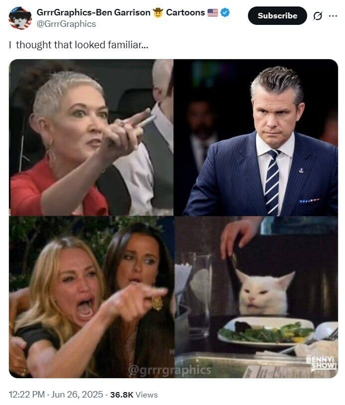 She is the meme.