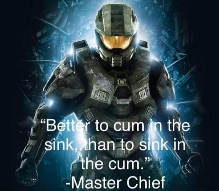 Master chief is lord - meme