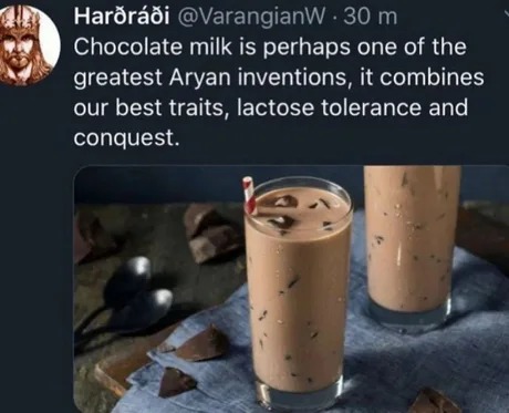 Chocolate milk - meme
